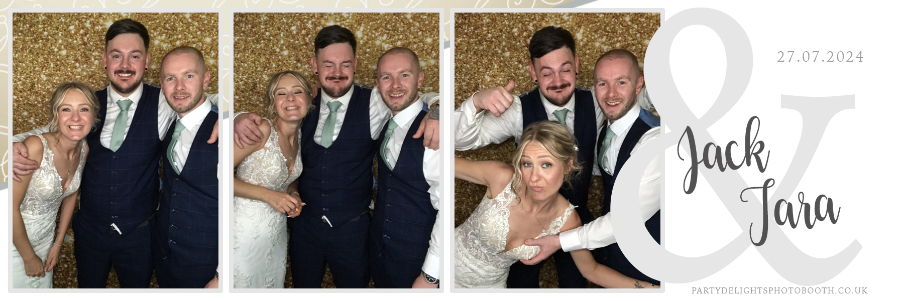 Tara and Jack Wedding | View more photos from the event at gallery.partydelightsphotobooth.co.uk/u/PartyDelightsPhotoBooth/Tara-and-Jack-Wedding
