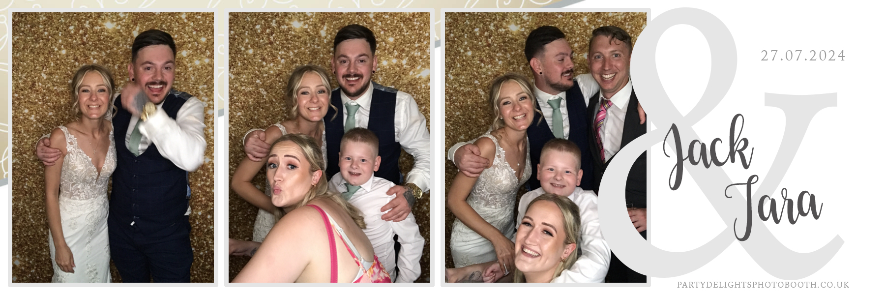 Tara and Jack Wedding | View more photos from the event at gallery.partydelightsphotobooth.co.uk/u/PartyDelightsPhotoBooth/Tara-and-Jack-Wedding