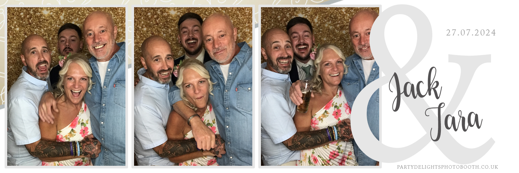 Tara and Jack Wedding | View more photos from the event at gallery.partydelightsphotobooth.co.uk/u/PartyDelightsPhotoBooth/Tara-and-Jack-Wedding