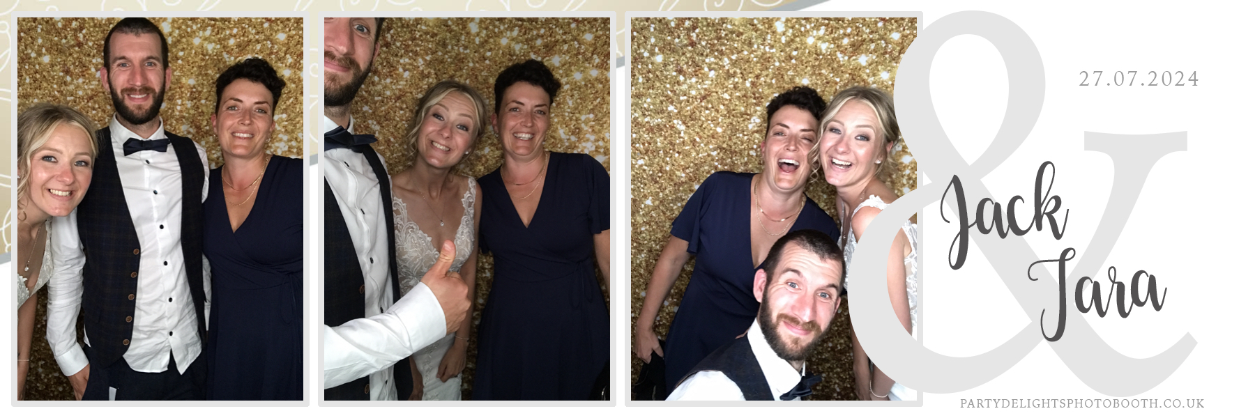 Tara and Jack Wedding | View more photos from the event at gallery.partydelightsphotobooth.co.uk/u/PartyDelightsPhotoBooth/Tara-and-Jack-Wedding
