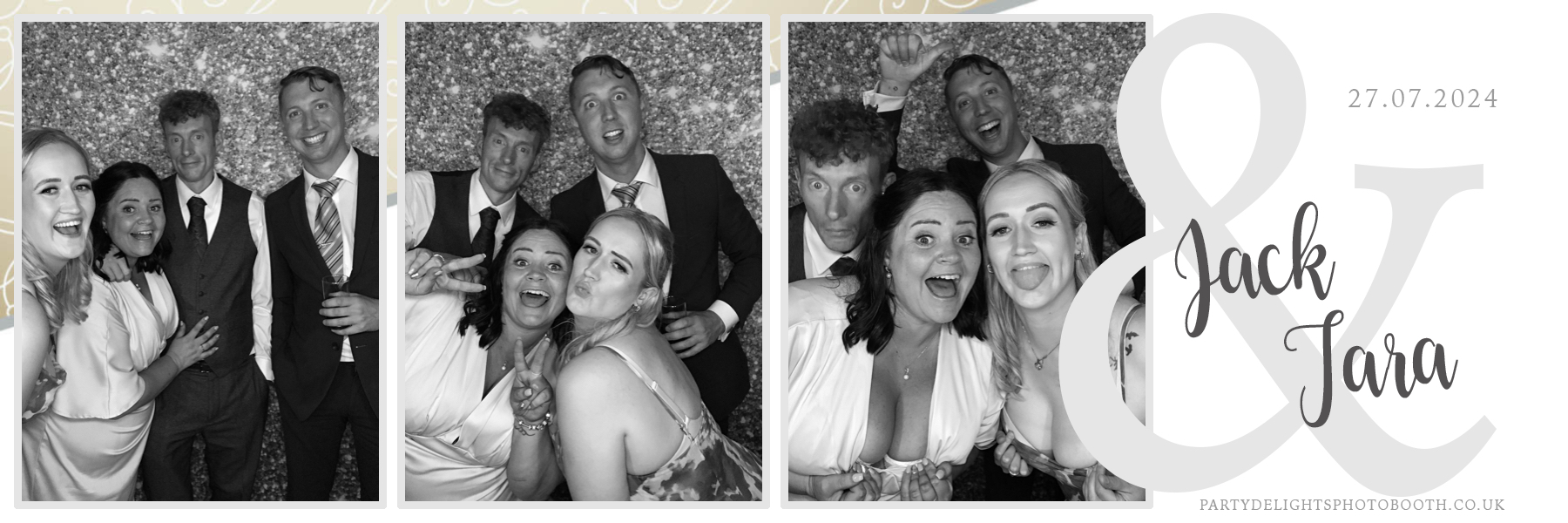 Tara and Jack Wedding | View more photos from the event at gallery.partydelightsphotobooth.co.uk/u/PartyDelightsPhotoBooth/Tara-and-Jack-Wedding