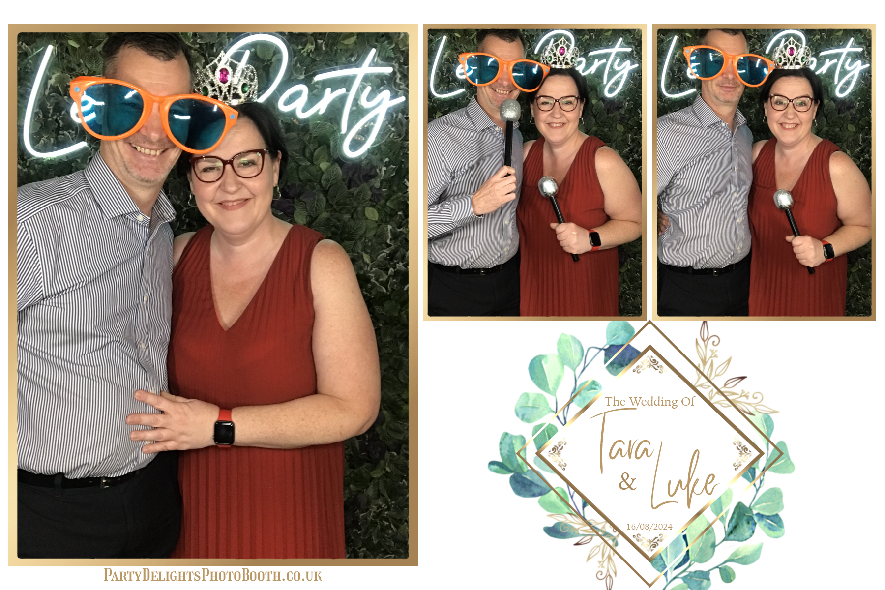 Tara and Luke's Wedding | View more photos from the event at gallery.partydelightsphotobooth.co.uk/u/PartyDelightsPhotoBooth/Tara-and-Lukes-Wedding