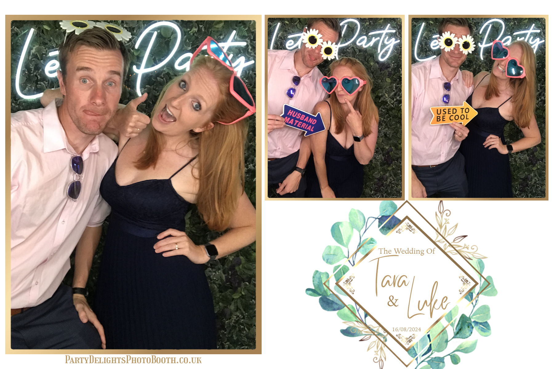 Tara and Luke's Wedding | View more photos from the event at gallery.partydelightsphotobooth.co.uk/u/PartyDelightsPhotoBooth/Tara-and-Lukes-Wedding