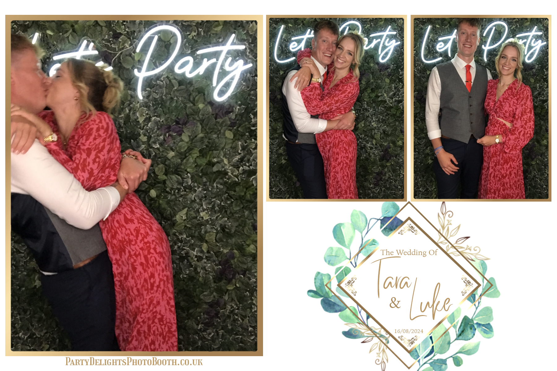 Tara and Luke's Wedding | View more photos from the event at gallery.partydelightsphotobooth.co.uk/u/PartyDelightsPhotoBooth/Tara-and-Lukes-Wedding