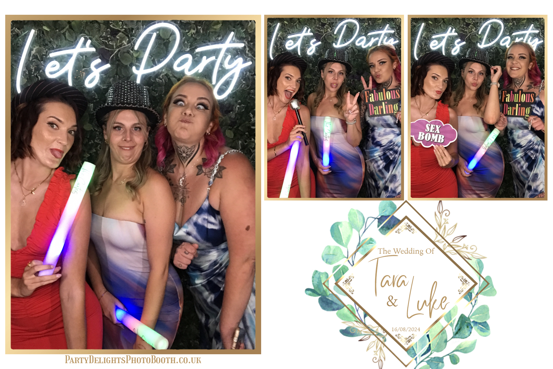 Tara and Luke's Wedding | View more photos from the event at gallery.partydelightsphotobooth.co.uk/u/PartyDelightsPhotoBooth/Tara-and-Lukes-Wedding