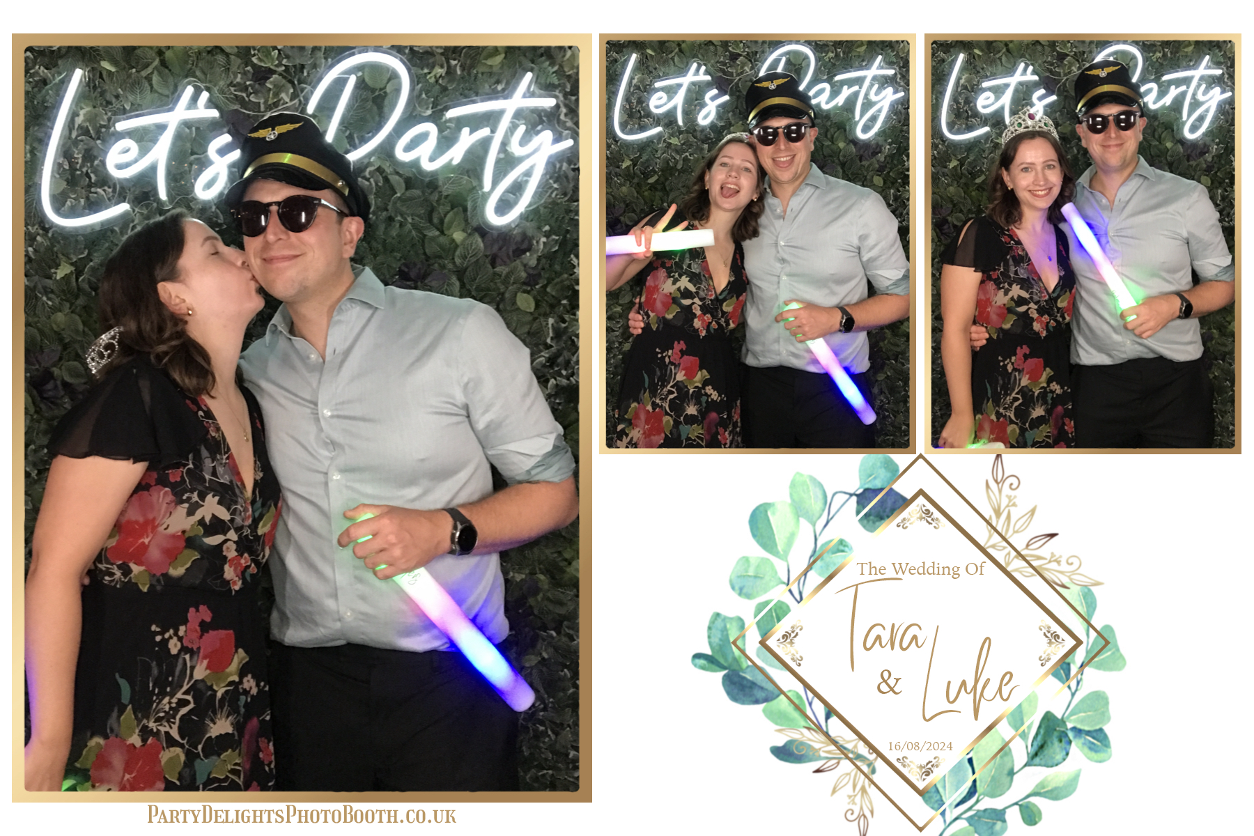 Tara and Luke's Wedding | View more photos from the event at gallery.partydelightsphotobooth.co.uk/u/PartyDelightsPhotoBooth/Tara-and-Lukes-Wedding