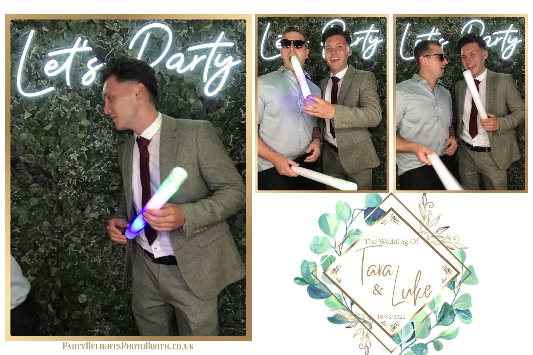 Tara and Luke's Wedding | View more photos from the event at gallery.partydelightsphotobooth.co.uk/u/PartyDelightsPhotoBooth/Tara-and-Lukes-Wedding
