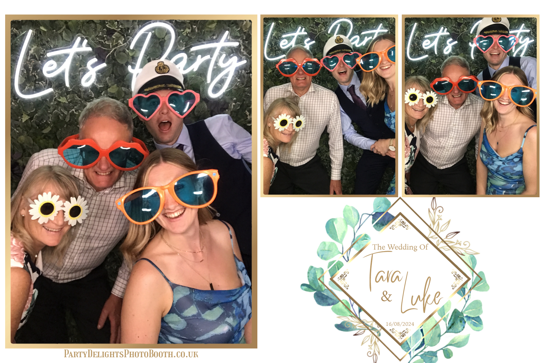 Tara and Luke's Wedding | View more photos from the event at gallery.partydelightsphotobooth.co.uk/u/PartyDelightsPhotoBooth/Tara-and-Lukes-Wedding