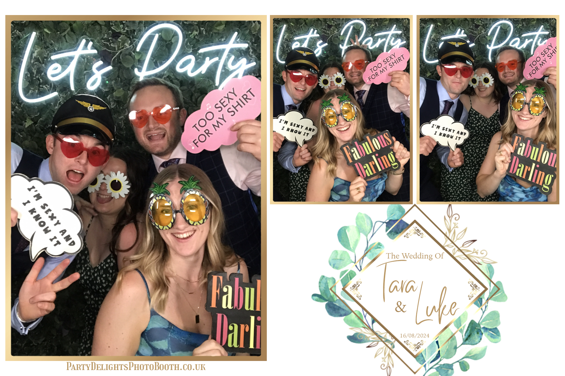 Tara and Luke's Wedding | View more photos from the event at gallery.partydelightsphotobooth.co.uk/u/PartyDelightsPhotoBooth/Tara-and-Lukes-Wedding