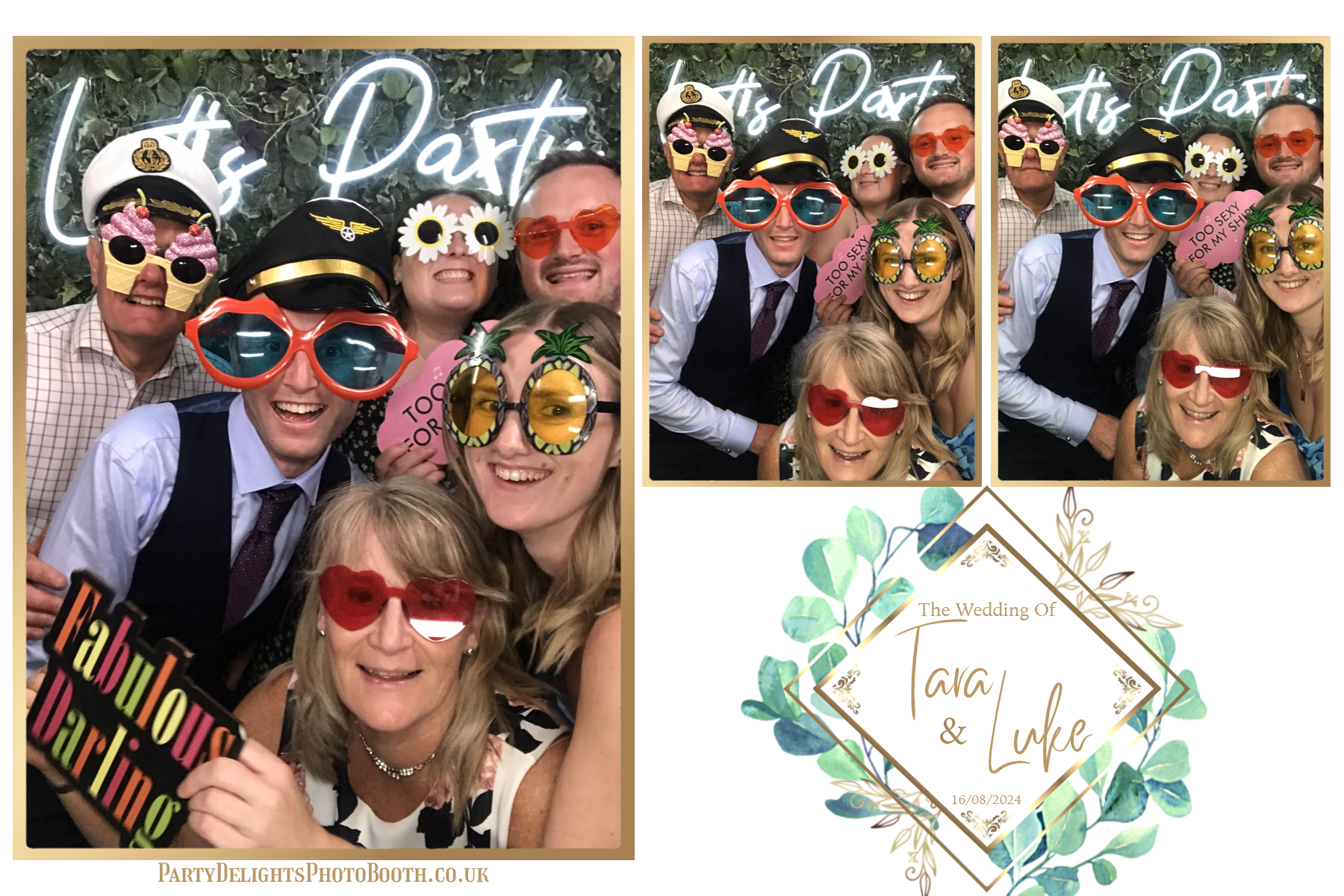Tara and Luke's Wedding | View more photos from the event at gallery.partydelightsphotobooth.co.uk/u/PartyDelightsPhotoBooth/Tara-and-Lukes-Wedding