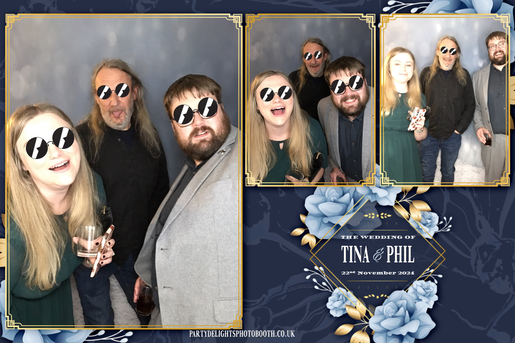 Tina and Phil’s Wedding | View more photos from the event at gallery.partydelightsphotobooth.co.uk/u/PartyDelightsPhotoBooth/Tina-and-Phil’s-Wedding