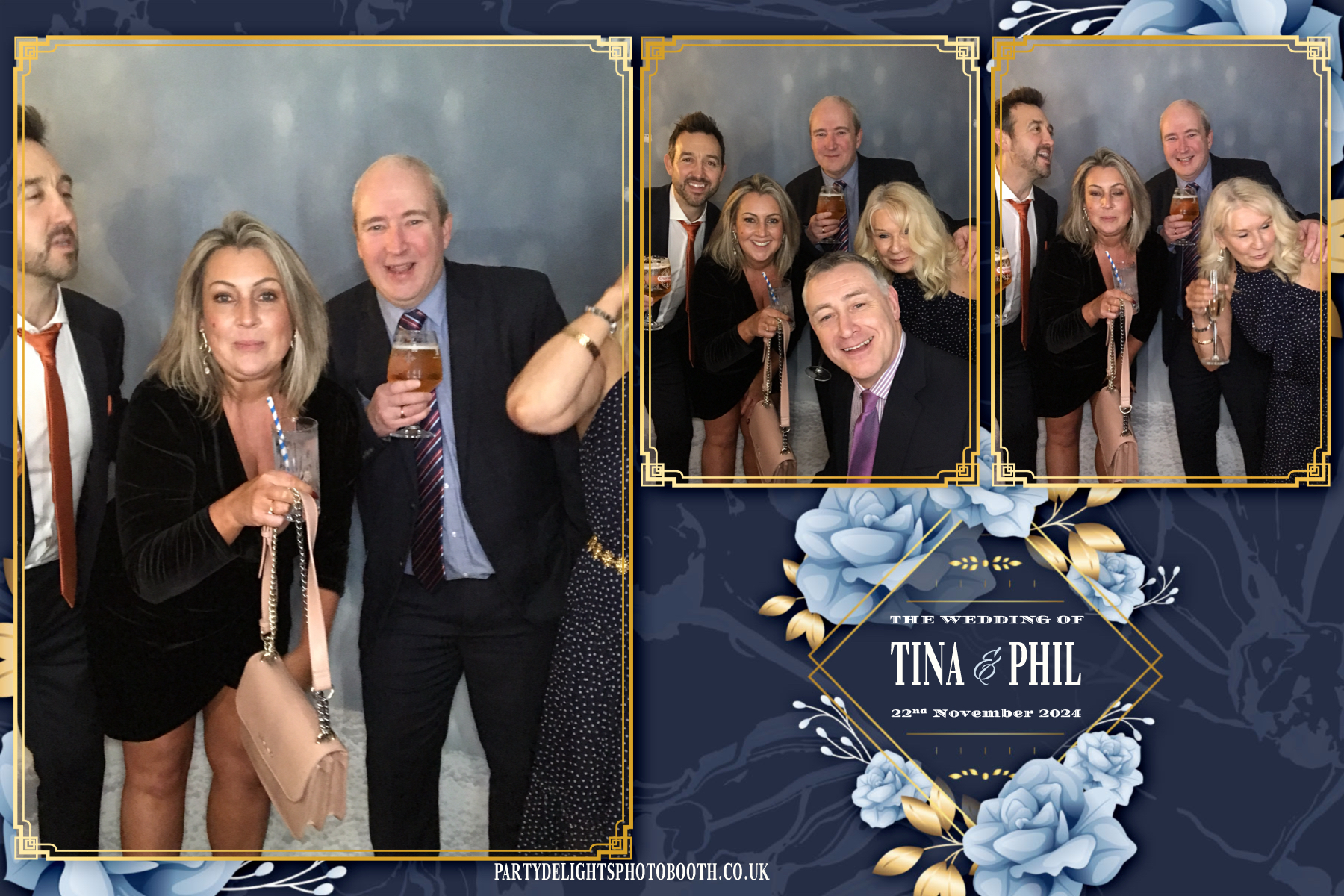 Tina and Phil’s Wedding | View more photos from the event at gallery.partydelightsphotobooth.co.uk/u/PartyDelightsPhotoBooth/Tina-and-Phil’s-Wedding