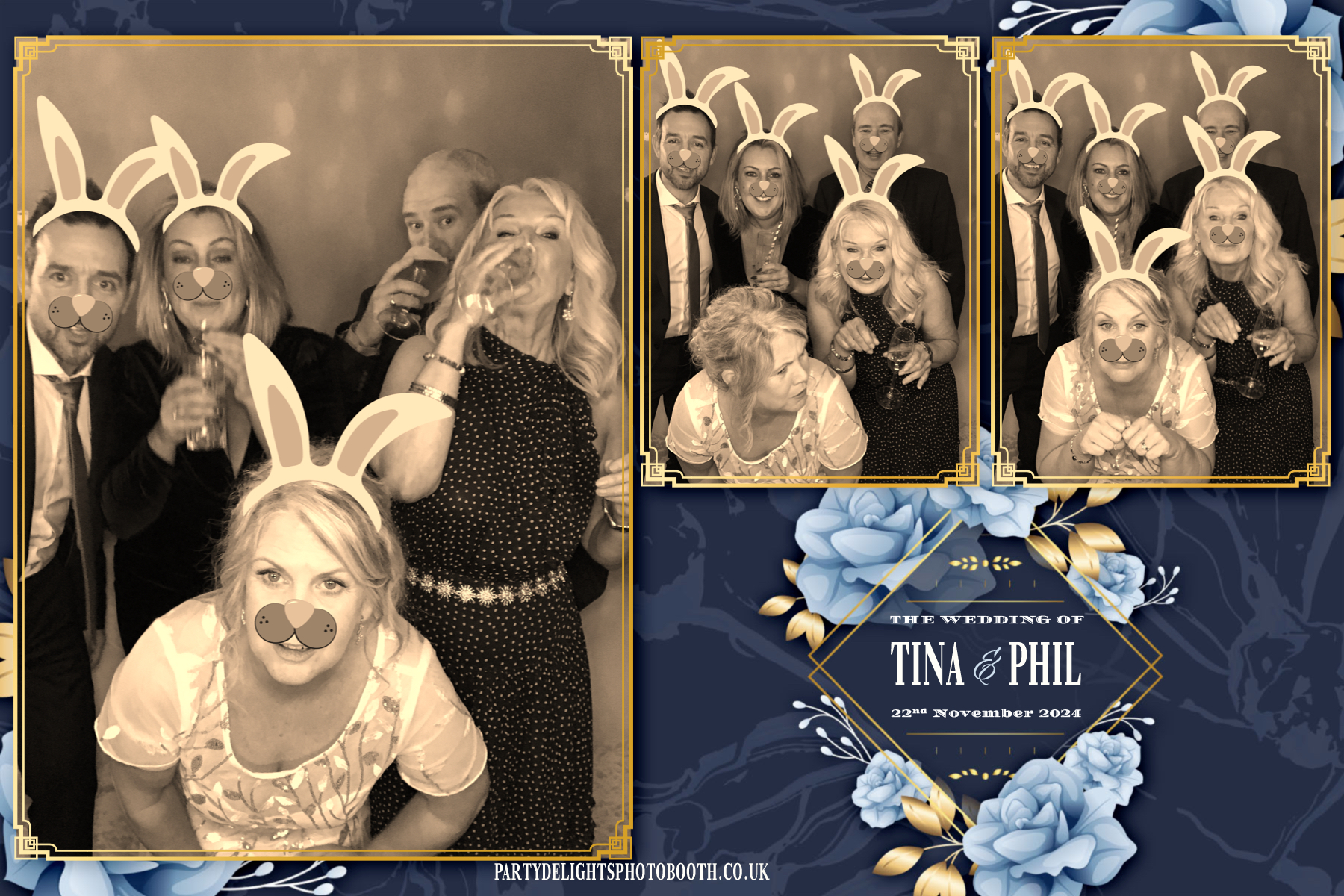 Tina and Phil’s Wedding | View more photos from the event at gallery.partydelightsphotobooth.co.uk/u/PartyDelightsPhotoBooth/Tina-and-Phil’s-Wedding
