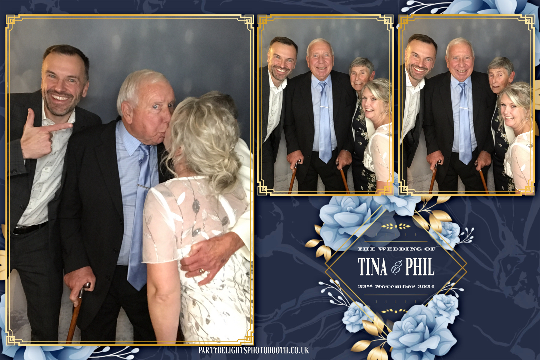 Tina and Phil’s Wedding | View more photos from the event at gallery.partydelightsphotobooth.co.uk/u/PartyDelightsPhotoBooth/Tina-and-Phil’s-Wedding