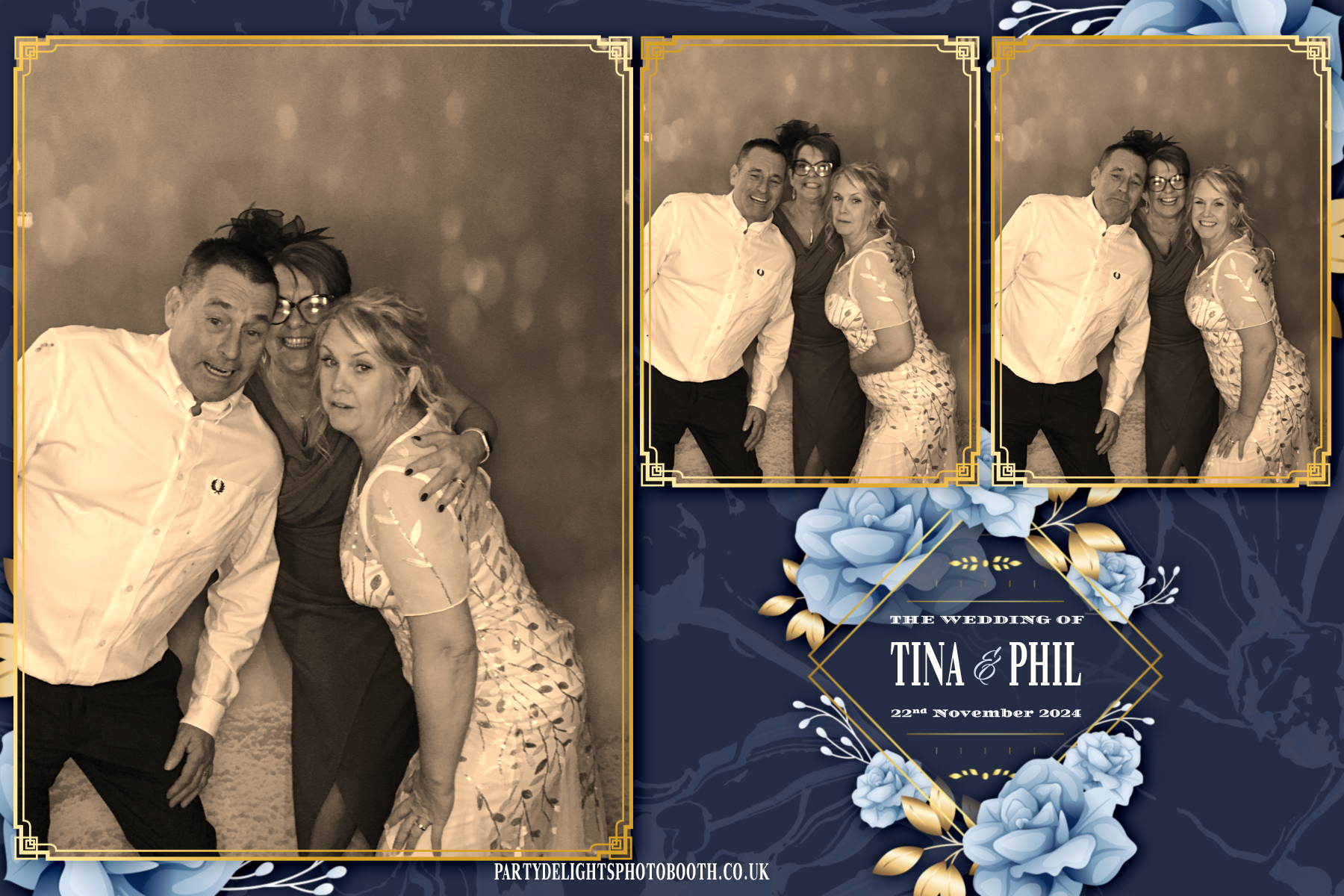 Tina and Phil’s Wedding | View more photos from the event at gallery.partydelightsphotobooth.co.uk/u/PartyDelightsPhotoBooth/Tina-and-Phil’s-Wedding