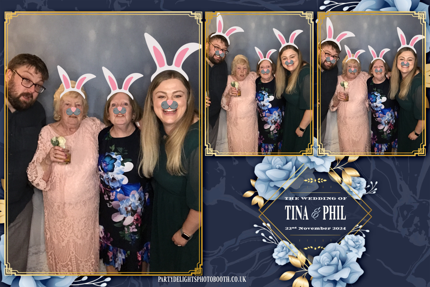 Tina and Phil’s Wedding | View more photos from the event at gallery.partydelightsphotobooth.co.uk/u/PartyDelightsPhotoBooth/Tina-and-Phil’s-Wedding