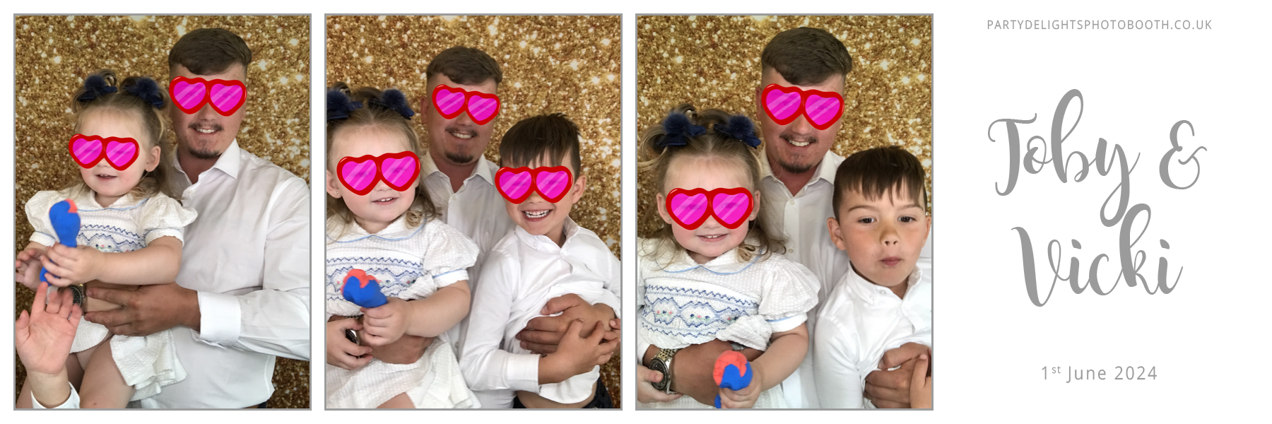 Toby & Vicki's Wedding | View more photos from the event at gallery.partydelightsphotobooth.co.uk/u/PartyDelightsPhotoBooth/Toby-Vickis-Wedding