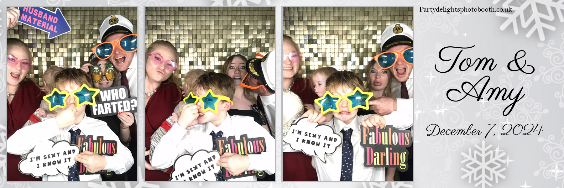 Tom & Amy's Wedding | View more photos from the event at gallery.partydelightsphotobooth.co.uk/u/PartyDelightsPhotoBooth/Tom-Amys-Wedding