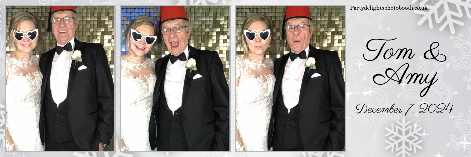 Tom & Amy's Wedding | View more photos from the event at gallery.partydelightsphotobooth.co.uk/u/PartyDelightsPhotoBooth/Tom-Amys-Wedding