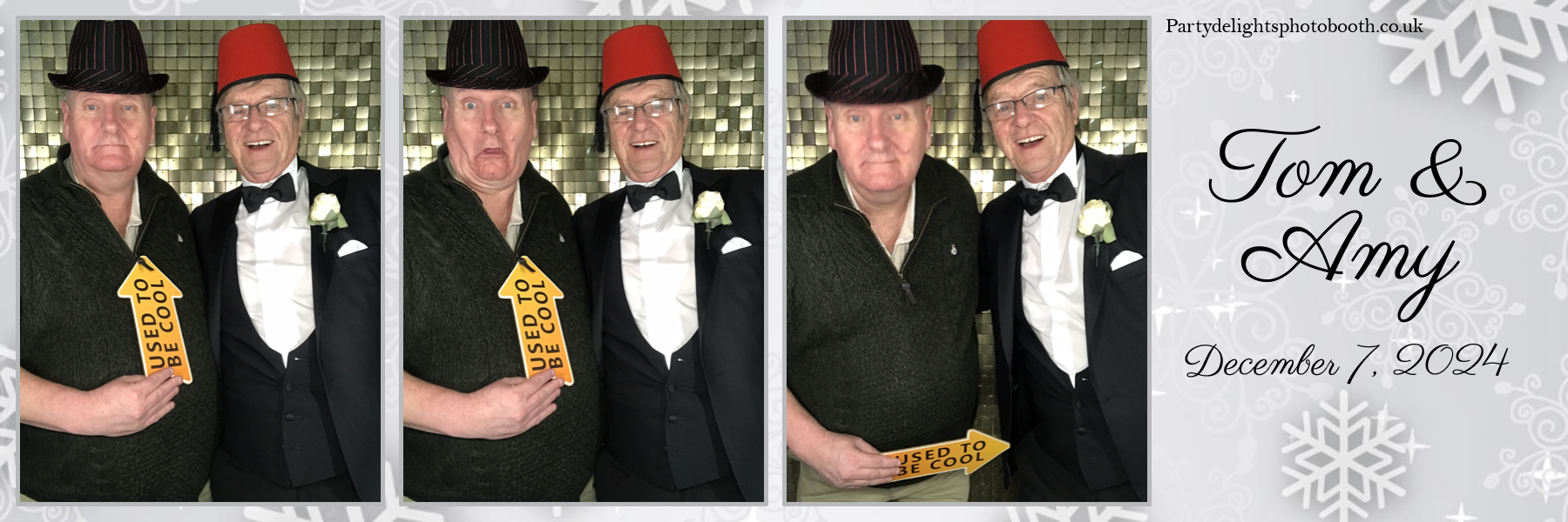 Tom & Amy's Wedding | View more photos from the event at gallery.partydelightsphotobooth.co.uk/u/PartyDelightsPhotoBooth/Tom-Amys-Wedding