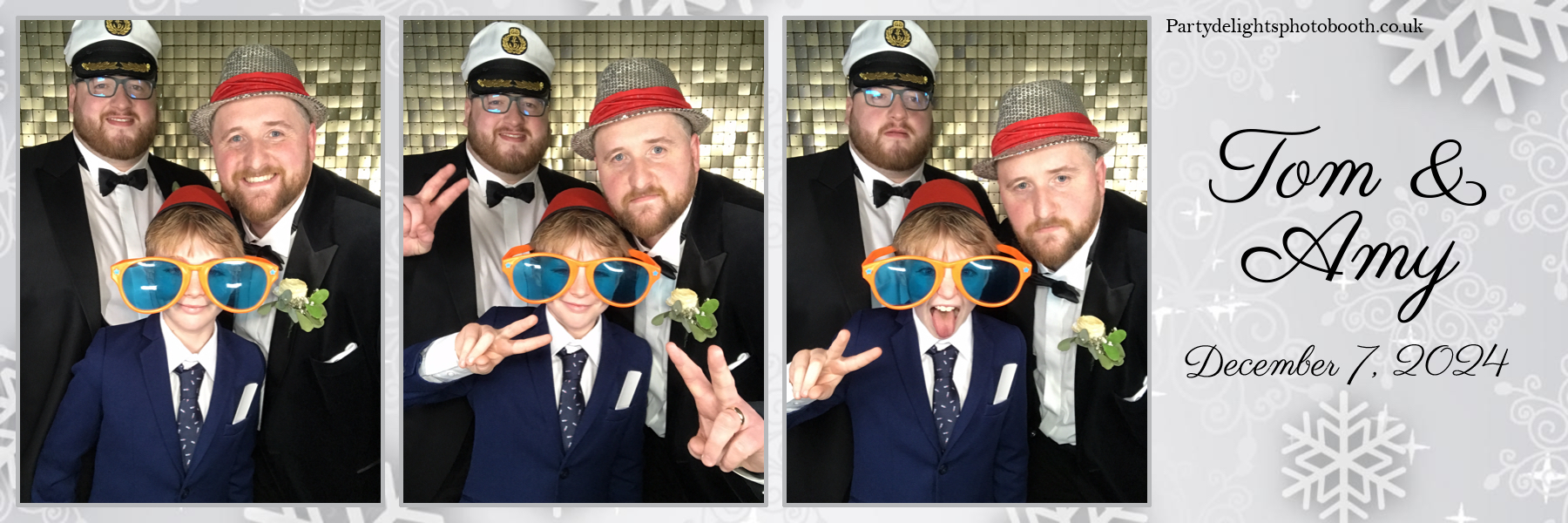 Tom & Amy's Wedding | View more photos from the event at gallery.partydelightsphotobooth.co.uk/u/PartyDelightsPhotoBooth/Tom-Amys-Wedding