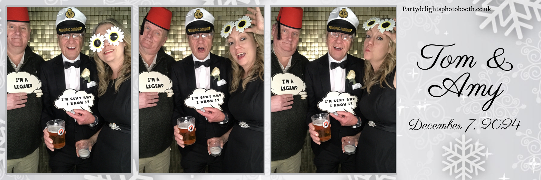 Tom & Amy's Wedding | View more photos from the event at gallery.partydelightsphotobooth.co.uk/u/PartyDelightsPhotoBooth/Tom-Amys-Wedding