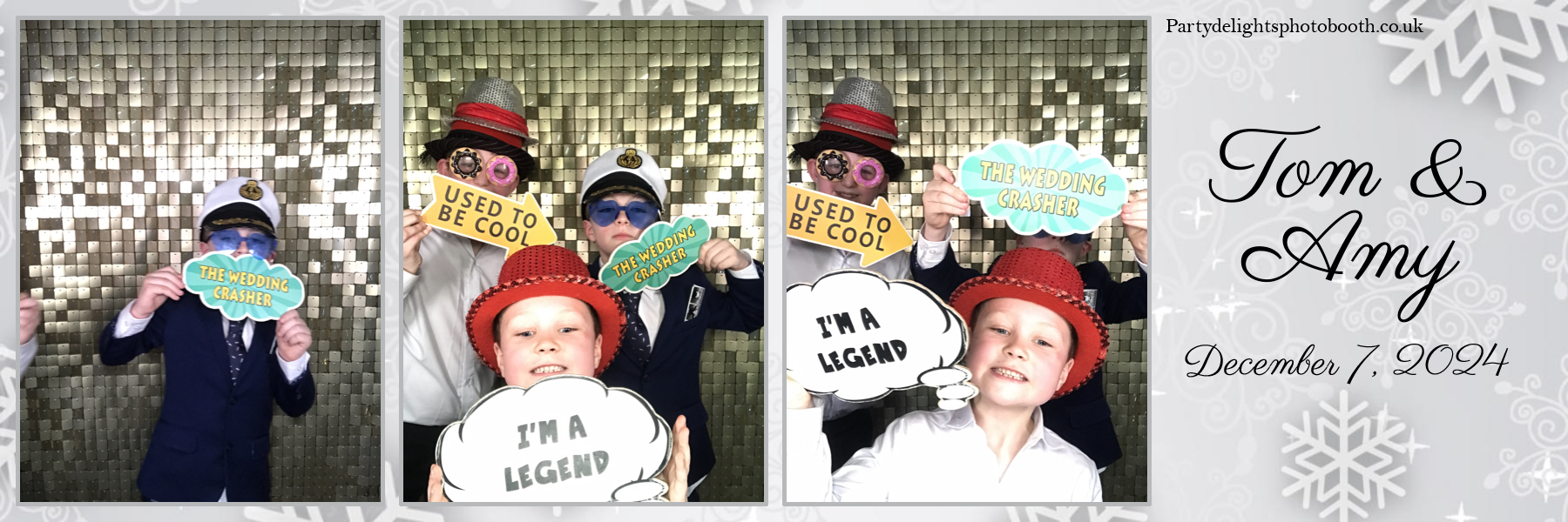 Tom & Amy's Wedding | View more photos from the event at gallery.partydelightsphotobooth.co.uk/u/PartyDelightsPhotoBooth/Tom-Amys-Wedding