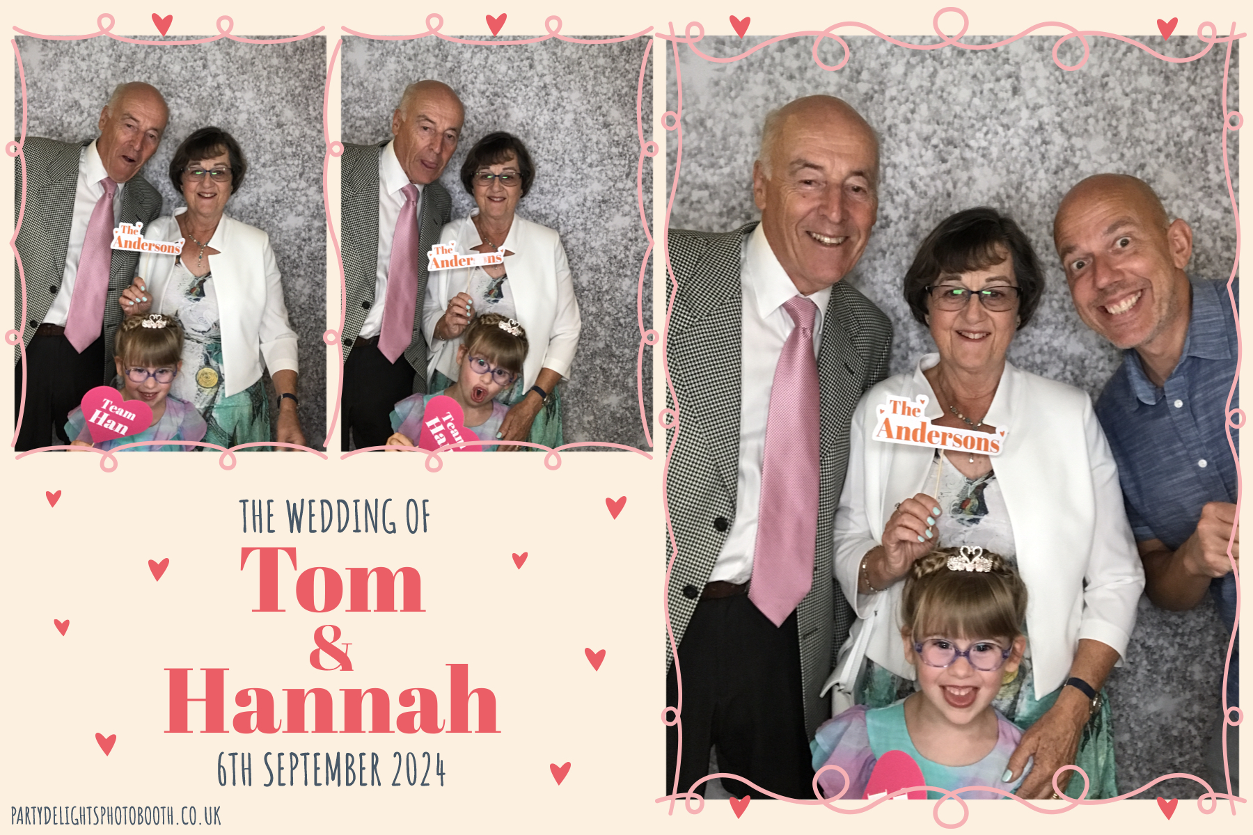 Tom and Hannah’s wedding | View more photos from the event at gallery.partydelightsphotobooth.co.uk/u/PartyDelightsPhotoBooth/Tom-and-Hannah’s-wedding