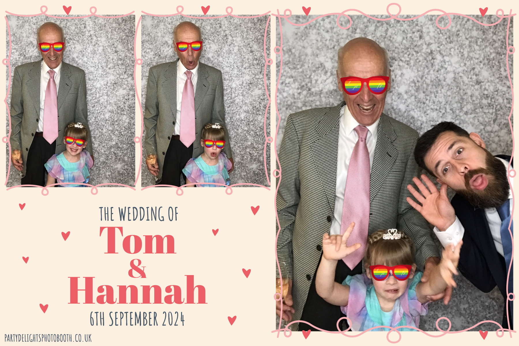 Tom and Hannah’s wedding | View more photos from the event at gallery.partydelightsphotobooth.co.uk/u/PartyDelightsPhotoBooth/Tom-and-Hannah’s-wedding