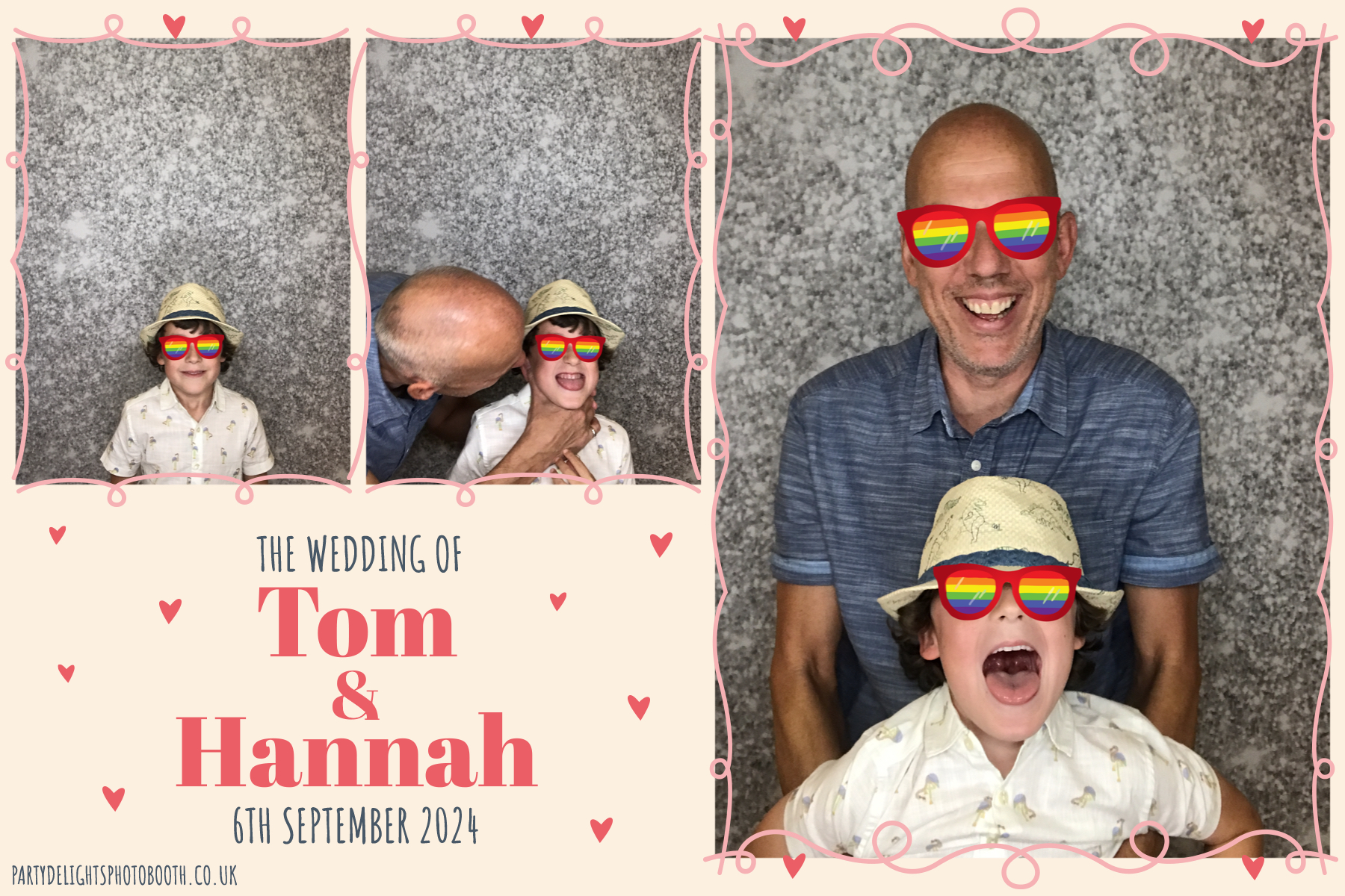 Tom and Hannah’s wedding | View more photos from the event at gallery.partydelightsphotobooth.co.uk/u/PartyDelightsPhotoBooth/Tom-and-Hannah’s-wedding