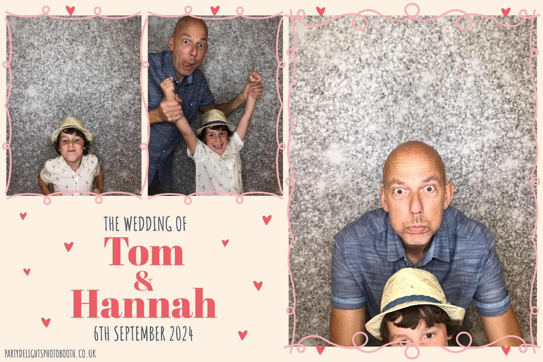 Tom and Hannah’s wedding | View more photos from the event at gallery.partydelightsphotobooth.co.uk/u/PartyDelightsPhotoBooth/Tom-and-Hannah’s-wedding