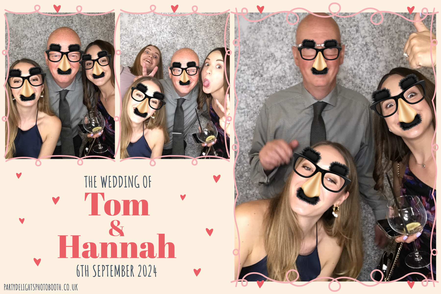 Tom and Hannah’s wedding | View more photos from the event at gallery.partydelightsphotobooth.co.uk/u/PartyDelightsPhotoBooth/Tom-and-Hannah’s-wedding