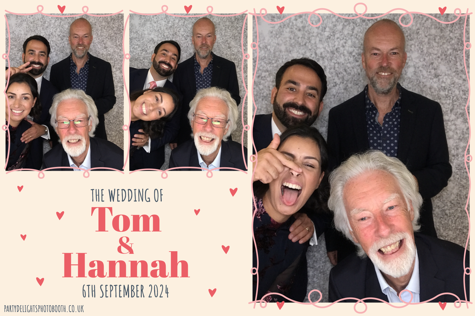 Tom and Hannah’s wedding | View more photos from the event at gallery.partydelightsphotobooth.co.uk/u/PartyDelightsPhotoBooth/Tom-and-Hannah’s-wedding