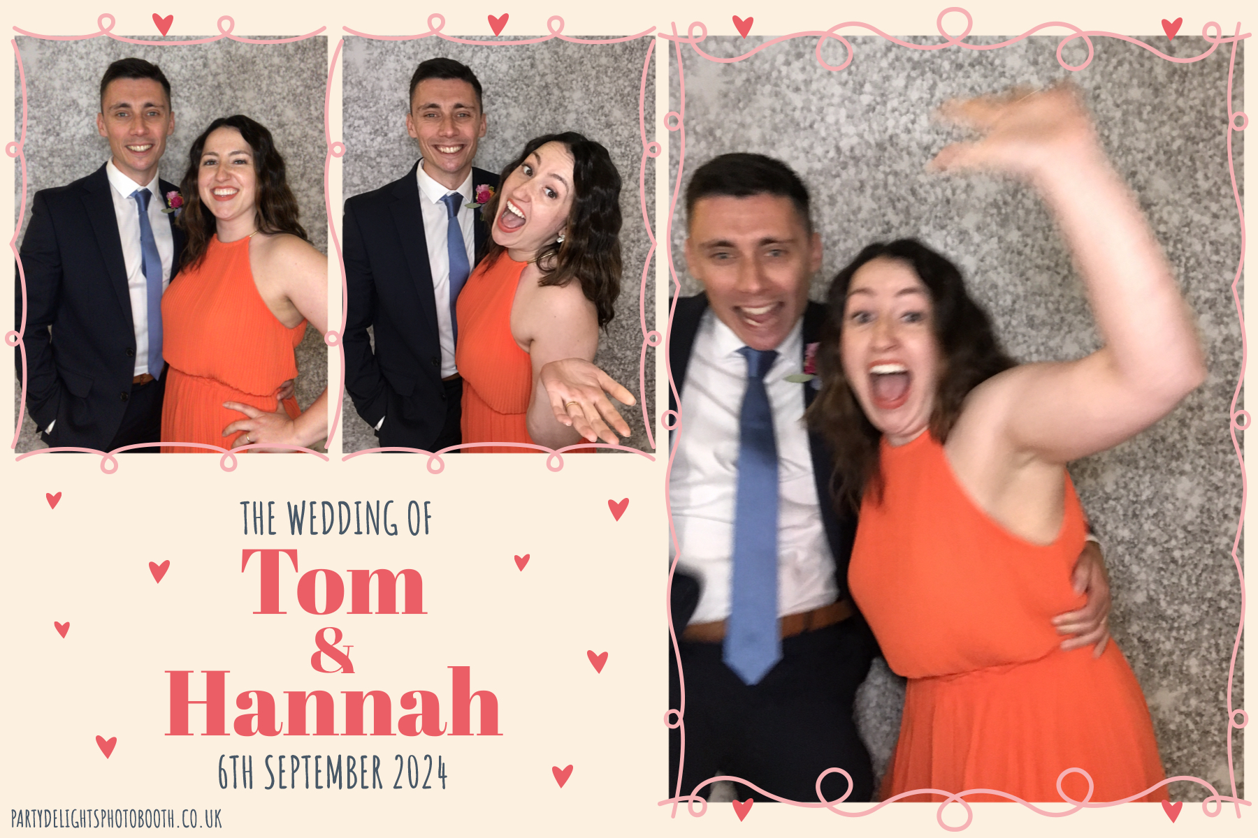 Tom and Hannah’s wedding | View more photos from the event at gallery.partydelightsphotobooth.co.uk/u/PartyDelightsPhotoBooth/Tom-and-Hannah’s-wedding