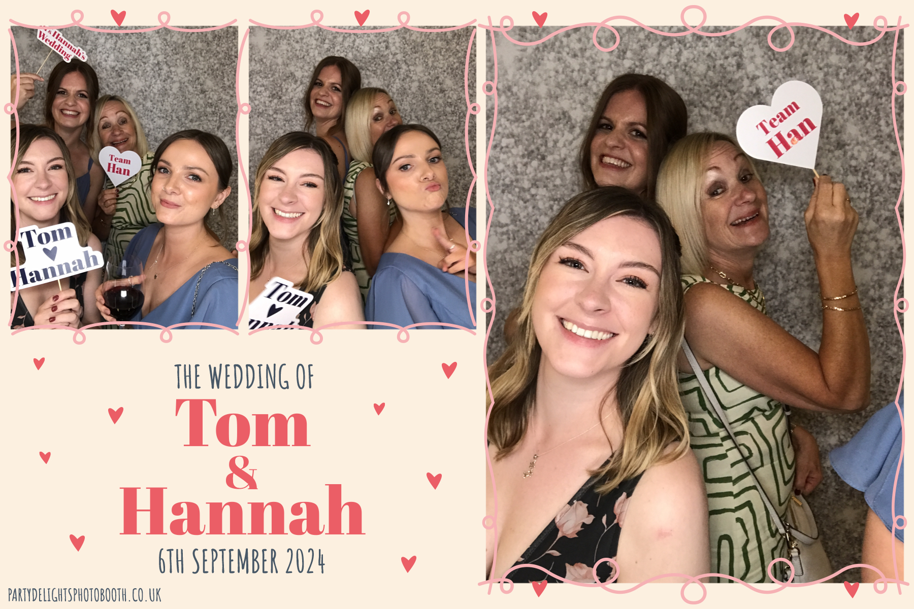 Tom and Hannah’s wedding | View more photos from the event at gallery.partydelightsphotobooth.co.uk/u/PartyDelightsPhotoBooth/Tom-and-Hannah’s-wedding