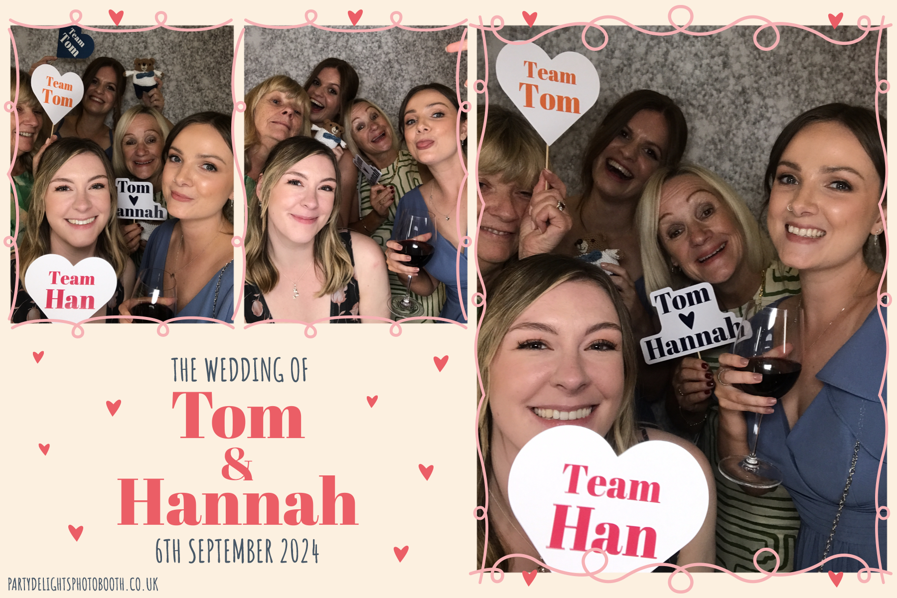 Tom and Hannah’s wedding | View more photos from the event at gallery.partydelightsphotobooth.co.uk/u/PartyDelightsPhotoBooth/Tom-and-Hannah’s-wedding