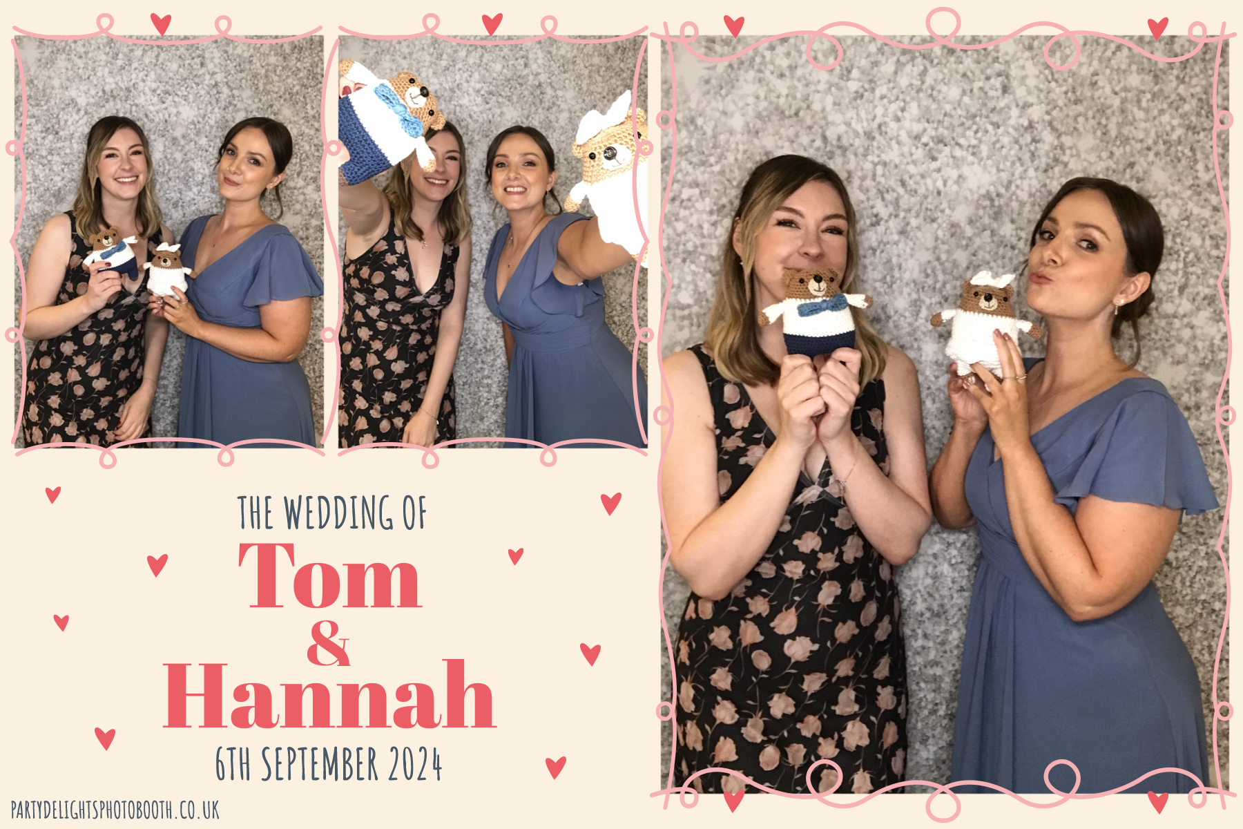 Tom and Hannah’s wedding | View more photos from the event at gallery.partydelightsphotobooth.co.uk/u/PartyDelightsPhotoBooth/Tom-and-Hannah’s-wedding