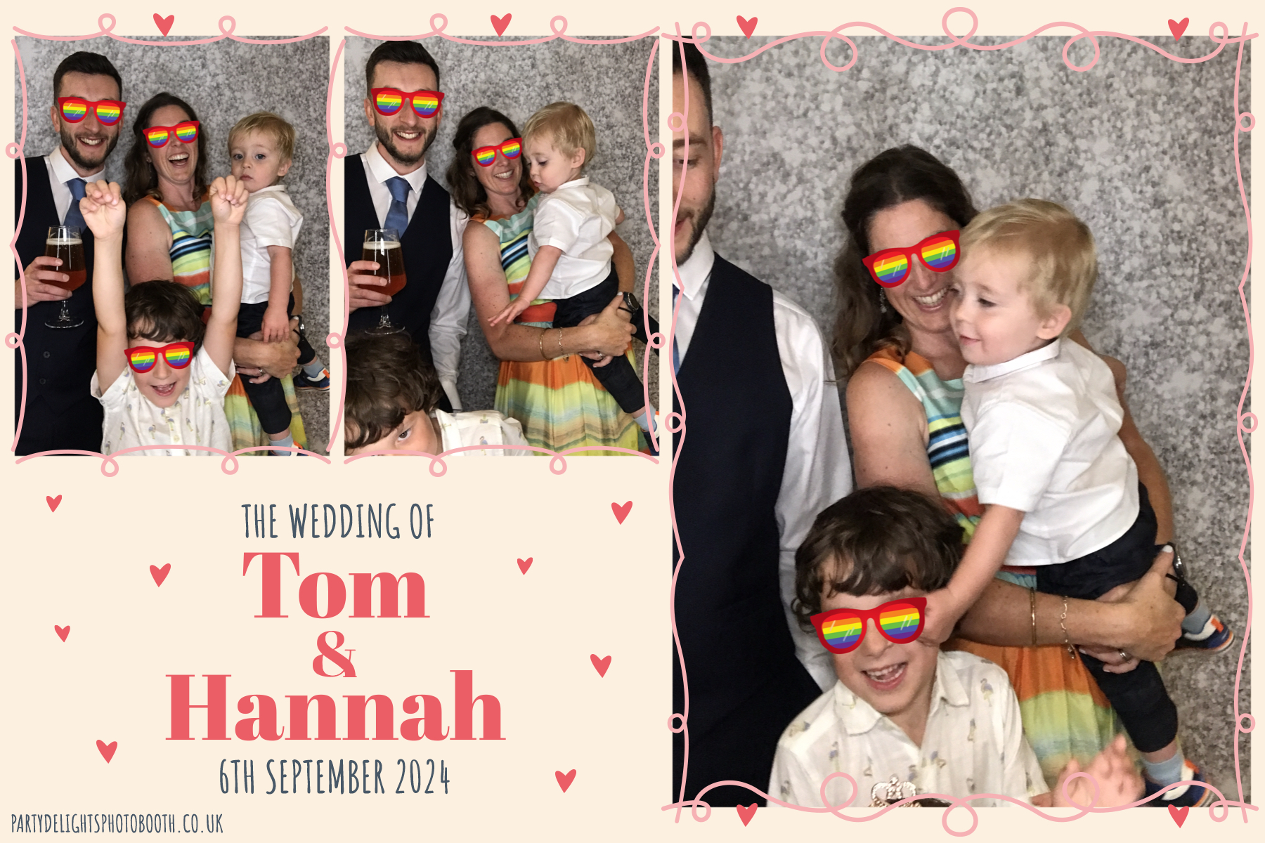 Tom and Hannah’s wedding | View more photos from the event at gallery.partydelightsphotobooth.co.uk/u/PartyDelightsPhotoBooth/Tom-and-Hannah’s-wedding