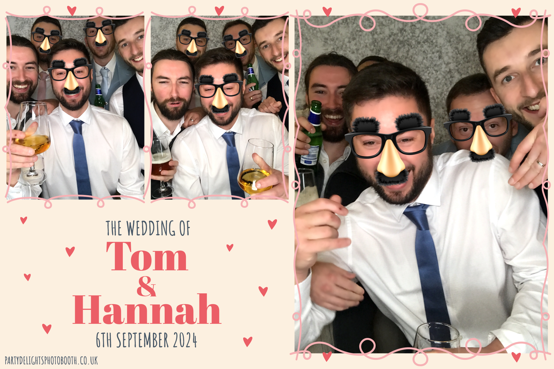 Tom and Hannah’s wedding | View more photos from the event at gallery.partydelightsphotobooth.co.uk/u/PartyDelightsPhotoBooth/Tom-and-Hannah’s-wedding