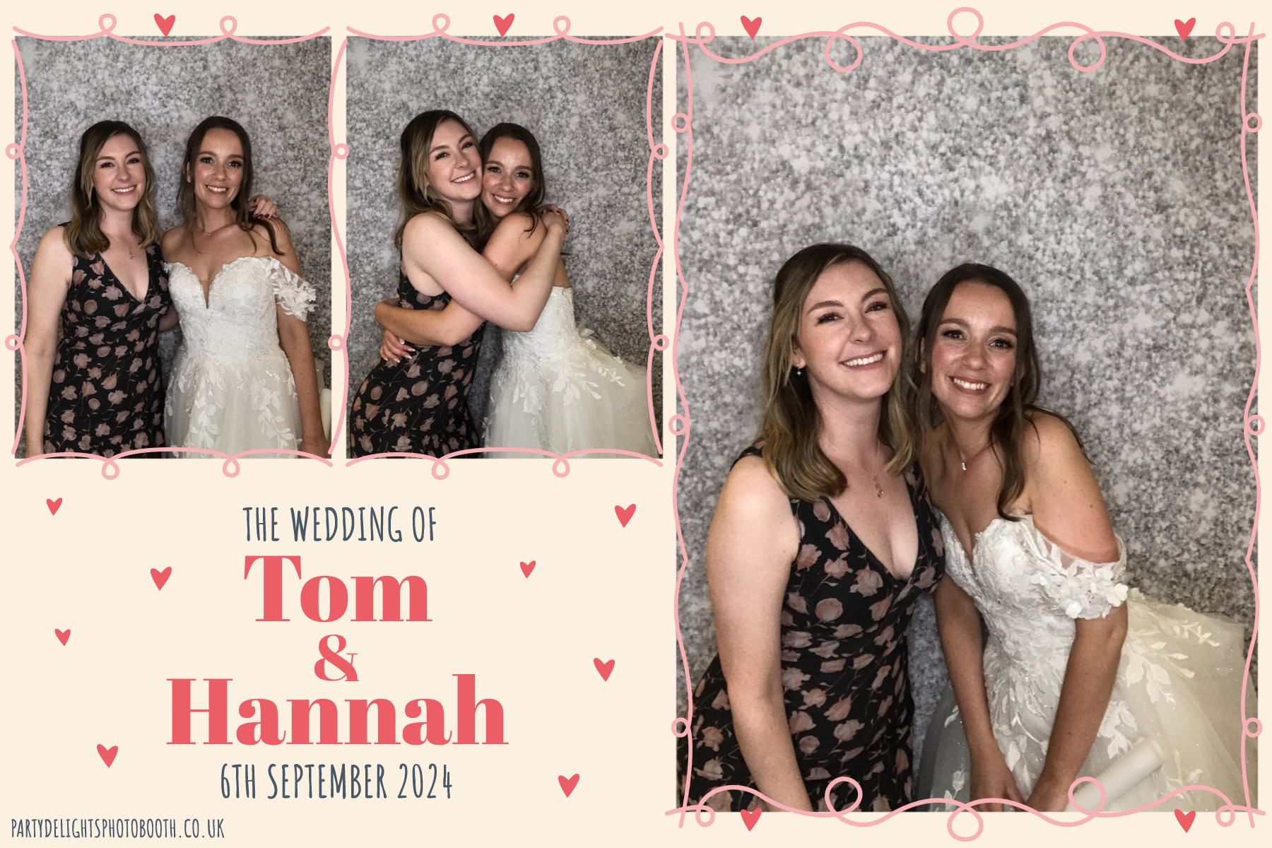 Tom and Hannah’s wedding | View more photos from the event at gallery.partydelightsphotobooth.co.uk/u/PartyDelightsPhotoBooth/Tom-and-Hannah’s-wedding