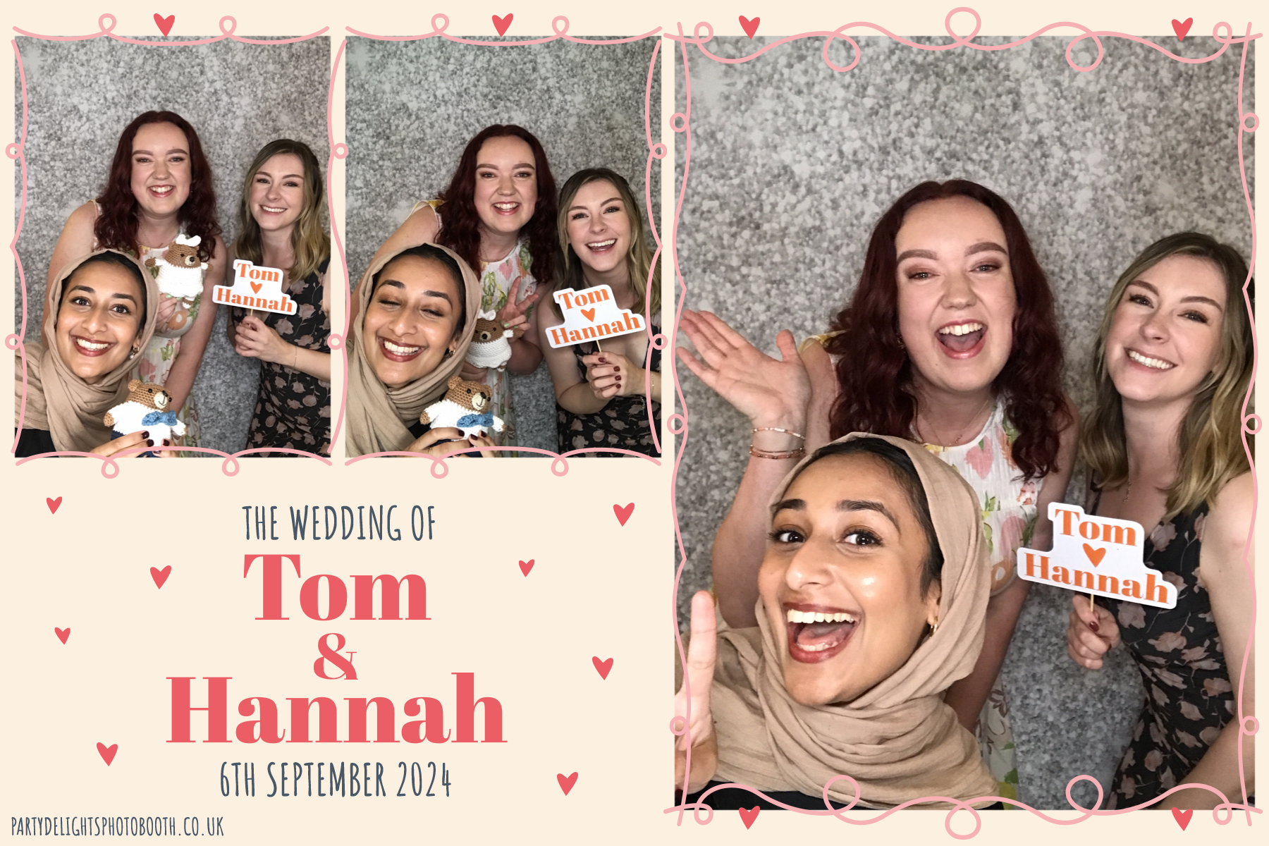 Tom and Hannah’s wedding | View more photos from the event at gallery.partydelightsphotobooth.co.uk/u/PartyDelightsPhotoBooth/Tom-and-Hannah’s-wedding
