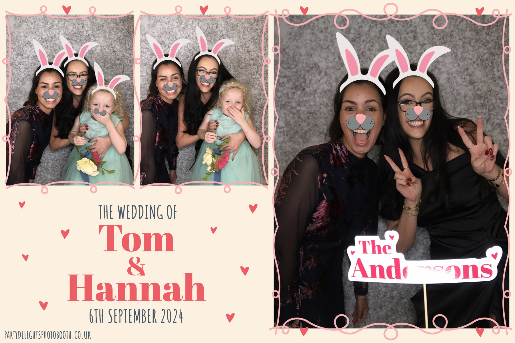 Tom and Hannah’s wedding | View more photos from the event at gallery.partydelightsphotobooth.co.uk/u/PartyDelightsPhotoBooth/Tom-and-Hannah’s-wedding
