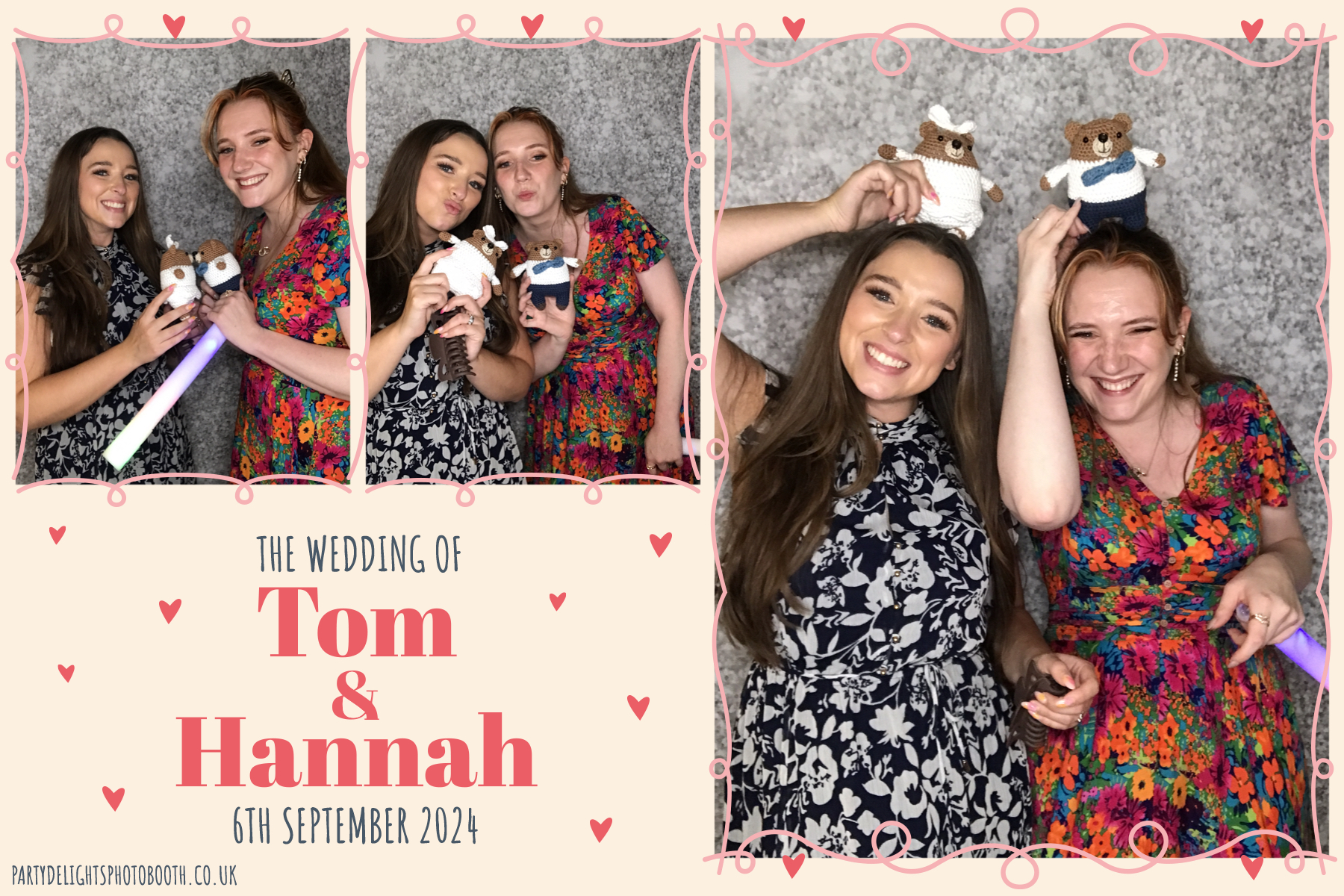 Tom and Hannah’s wedding | View more photos from the event at gallery.partydelightsphotobooth.co.uk/u/PartyDelightsPhotoBooth/Tom-and-Hannah’s-wedding