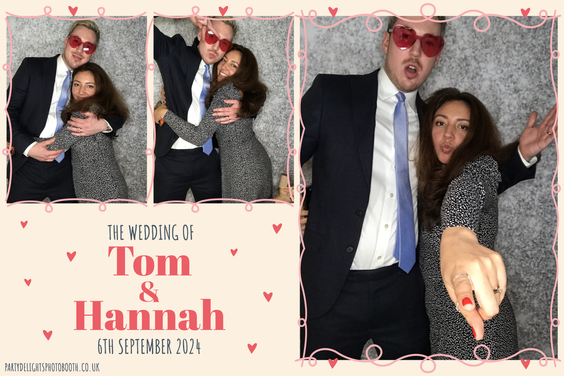 Tom and Hannah’s wedding | View more photos from the event at gallery.partydelightsphotobooth.co.uk/u/PartyDelightsPhotoBooth/Tom-and-Hannah’s-wedding