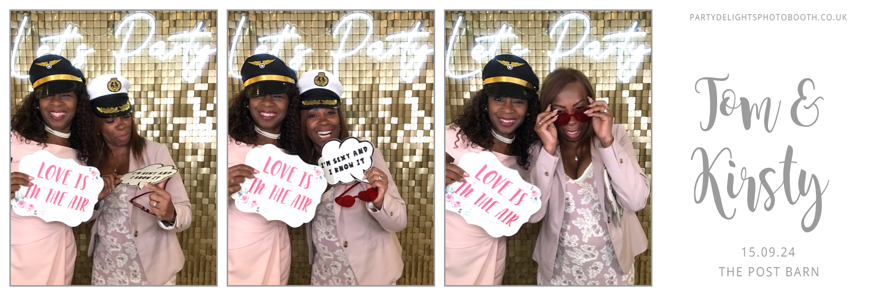 Tom and Kirsty's Wedding | View more photos from the event at gallery.partydelightsphotobooth.co.uk/u/PartyDelightsPhotoBooth/Tom-and-Kirstys-Wedding