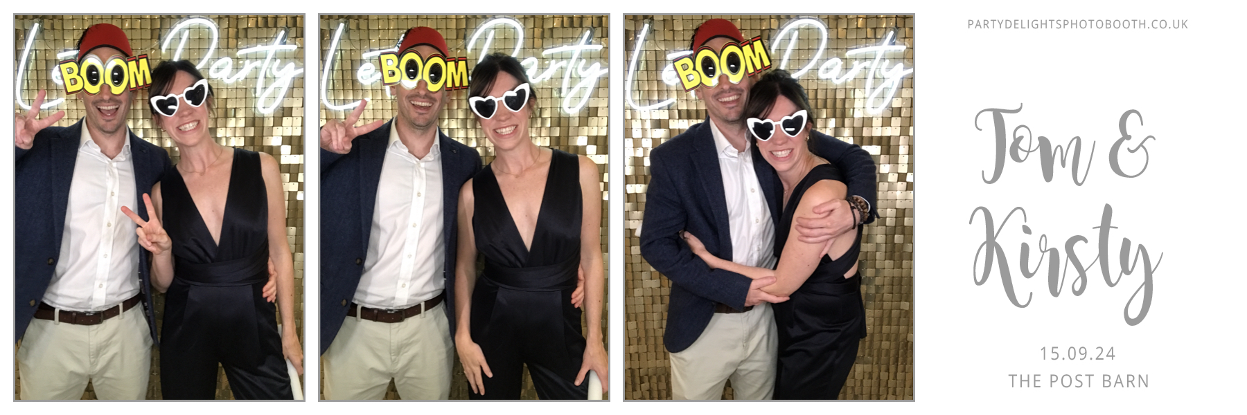 Tom and Kirsty's Wedding | View more photos from the event at gallery.partydelightsphotobooth.co.uk/u/PartyDelightsPhotoBooth/Tom-and-Kirstys-Wedding