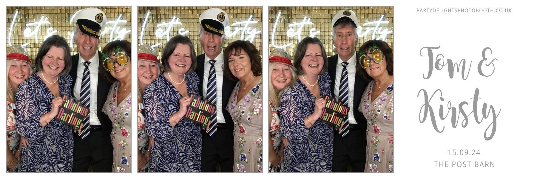 Tom and Kirsty's Wedding | View more photos from the event at gallery.partydelightsphotobooth.co.uk/u/PartyDelightsPhotoBooth/Tom-and-Kirstys-Wedding