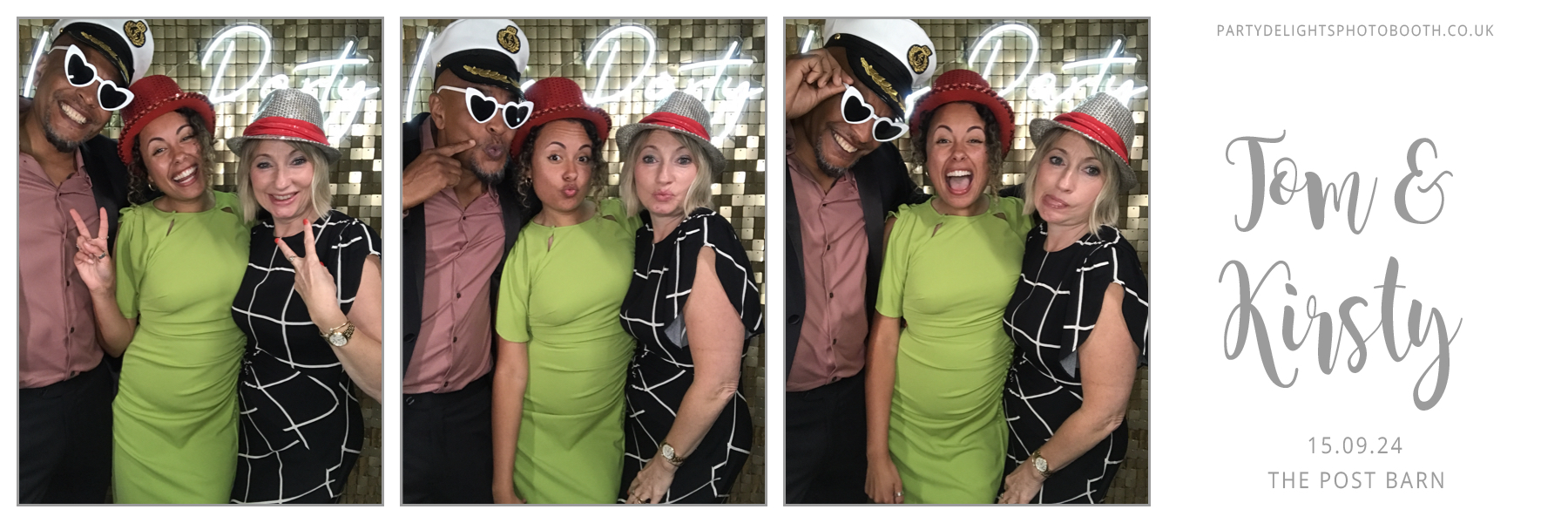 Tom and Kirsty's Wedding | View more photos from the event at gallery.partydelightsphotobooth.co.uk/u/PartyDelightsPhotoBooth/Tom-and-Kirstys-Wedding