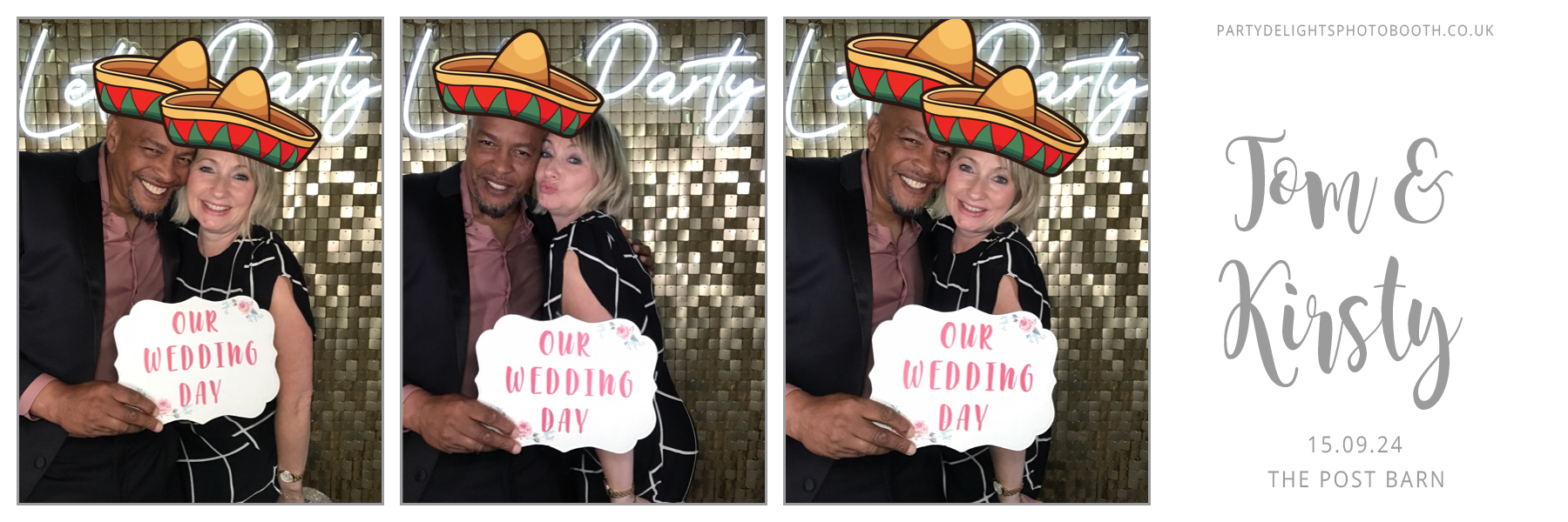 Tom and Kirsty's Wedding | View more photos from the event at gallery.partydelightsphotobooth.co.uk/u/PartyDelightsPhotoBooth/Tom-and-Kirstys-Wedding