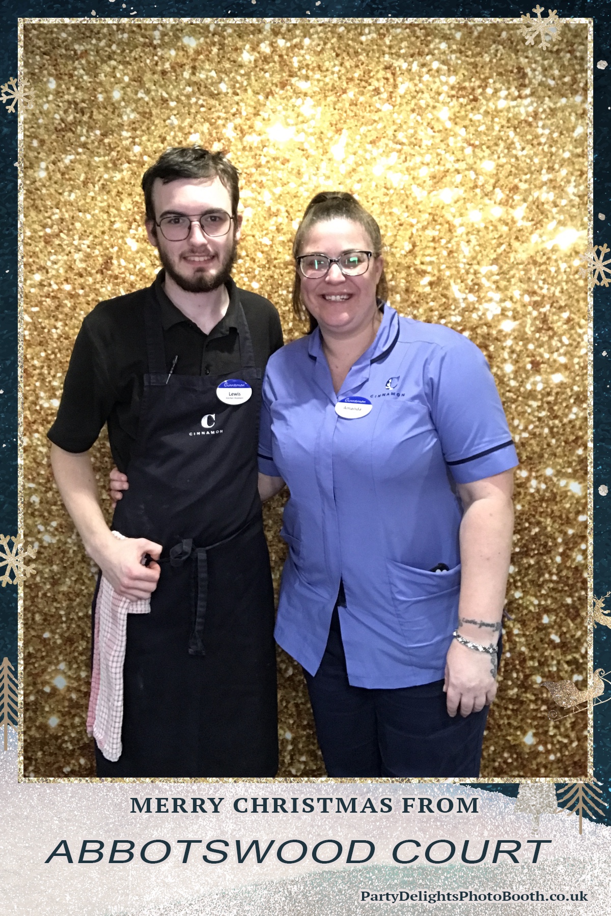 Abbotswood Court Christmas party | View more photos from the event at gallery.partydelightsphotobooth.co.uk/u/PartyDelightsPhotoBooth/Abbotswood-Court-Christmas-party-0